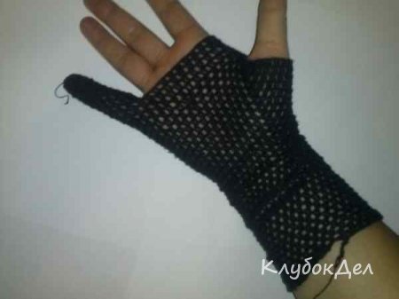 Перчатки крючком - автор Галина Мухина