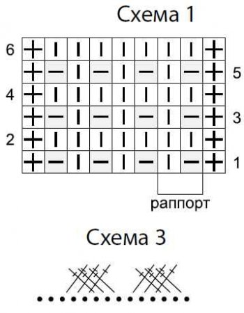 Жилет женский схемы