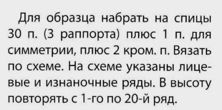 Ажурные узоры спицами схемы и описание