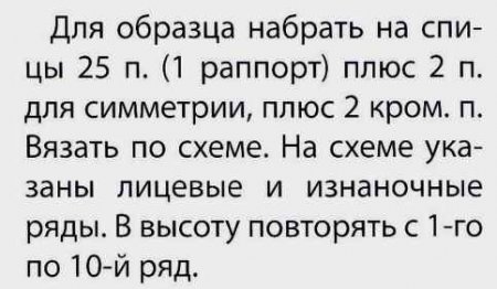 Ажурные узоры спицами схемы и описание