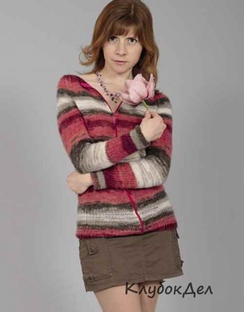 Кофта на молнии