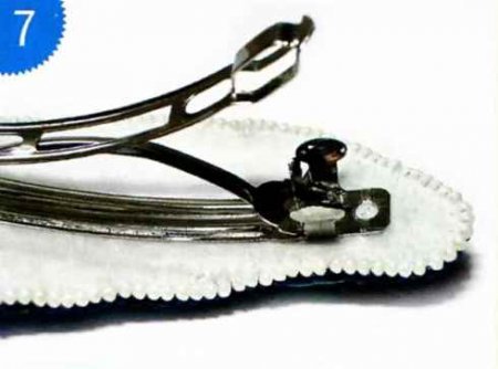 Заколка для волос изготовление