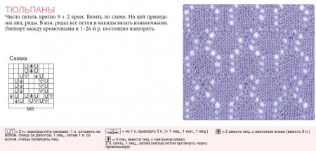 кружевные узоры схемы