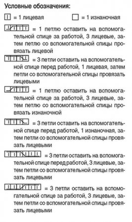 Носки схема