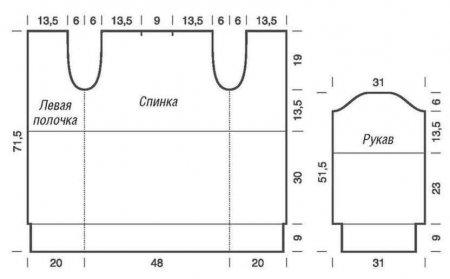 жакет с поясом спицами схема