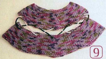 Кокетка на шнуровке схема 9