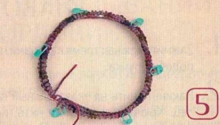 Кокетка на шнуровке схема 5