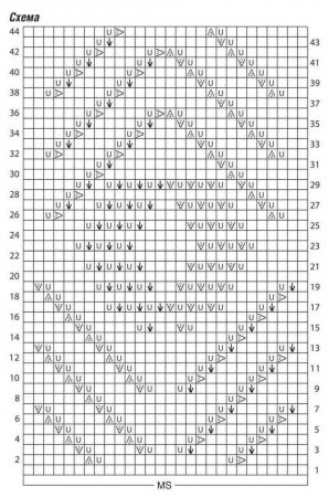 схема вязания