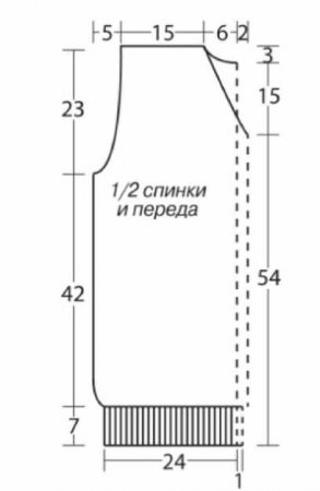 мужская безрукавка выкройка