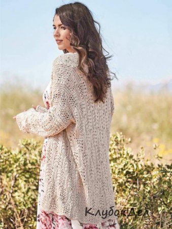 жакет с узором